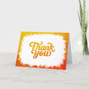 Einzigartiges Foto Dankeschön Karte