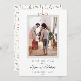 Einzigartiges Foto Frohe Weihnachten glücklich