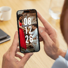 Einzigartiges Foto Hochzeit speichern Save The Date