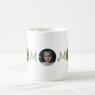 Einzigartiges Foto zum Muttertag 'Beste Mama ever' Kaffeetasse