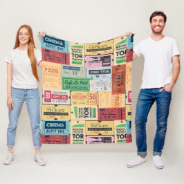 Einzigartiges Geschenk Cenima Eintrittskarten West Fleecedecke