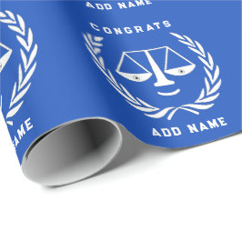 Einzigartiges Geschenk der Juristischen Fakultät Geschenkpapier