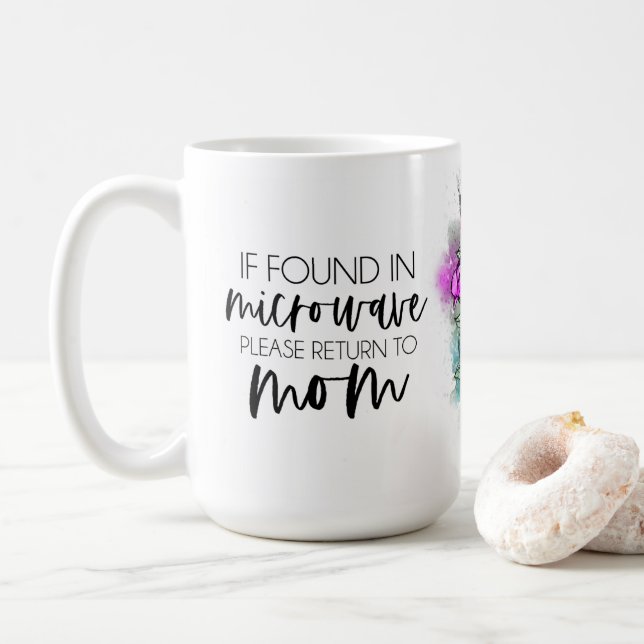 Einzigartiges Geschenk für Mamas Kaffeetasse (Mit Donut)