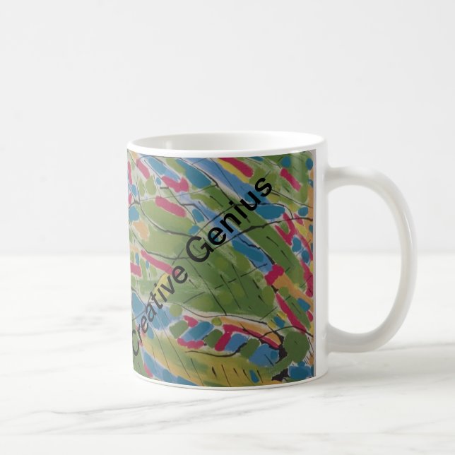 Einzigartiges Geschenk - kreative Genie-Tasse Tasse (Rechts)