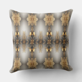 Einzigartiges Gold Decorative Holiday Throw Kissen