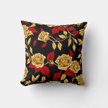 Einzigartiges Gold-Rose-Drehkissen