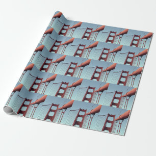 Einzigartiges Golden Gate Brücke, San Francisco Geschenkpapier