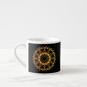 Einzigartiges goldenes Mandala-Design-95747 Espressotasse