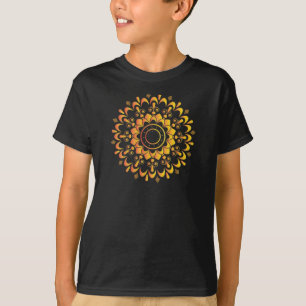 Einzigartiges goldenes Mandala-Design-95747 T-Shirt