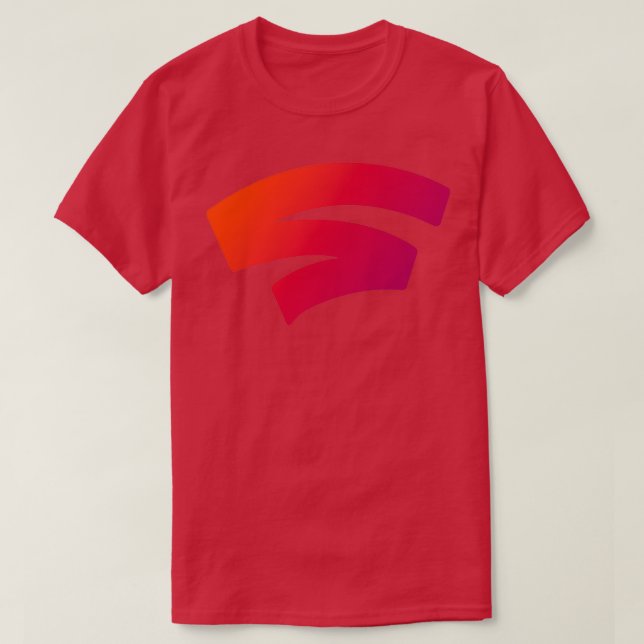 Einzigartiges Google Stadia Merchandise Design T-Shirt (Design vorne)
