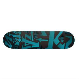 Einzigartiges Graffiti-Skateboard Skateboard
