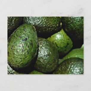 Einzigartiges Grünes Avocado Postkarte