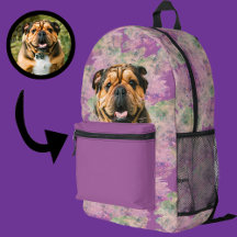 Einzigartiges Grunge Pink Lilac Bulldog Hund Lover