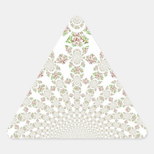 Einzigartiges Hakuna Matata Design: Serene Vibes Dreieckiger Aufkleber