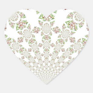 Einzigartiges Hakuna Matata Design: Serene Vibes Herz-Aufkleber