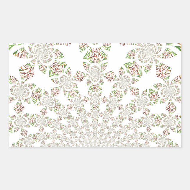 Einzigartiges Hakuna Matata Design: Serene Vibes Rechteckiger Aufkleber (Vorderseite)