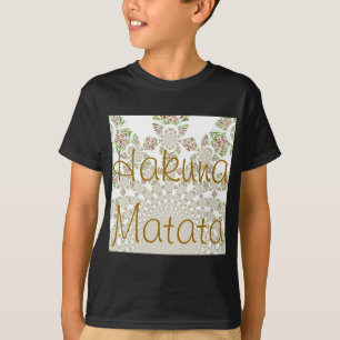Einzigartiges Hakuna Matata Design: Serene Vibes T-Shirt