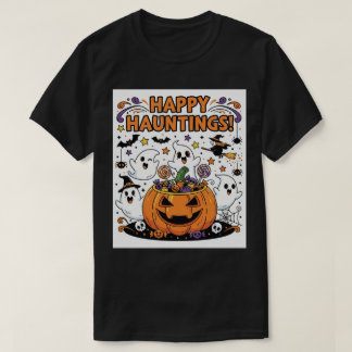 Einzigartiges Halloween-Logo und Banner für Ihr b T-Shirt