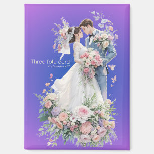 Einzigartiges Hochzeitsgeschenk Magnet