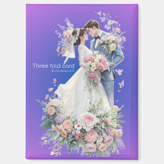 Einzigartiges Hochzeitsgeschenk Magnet