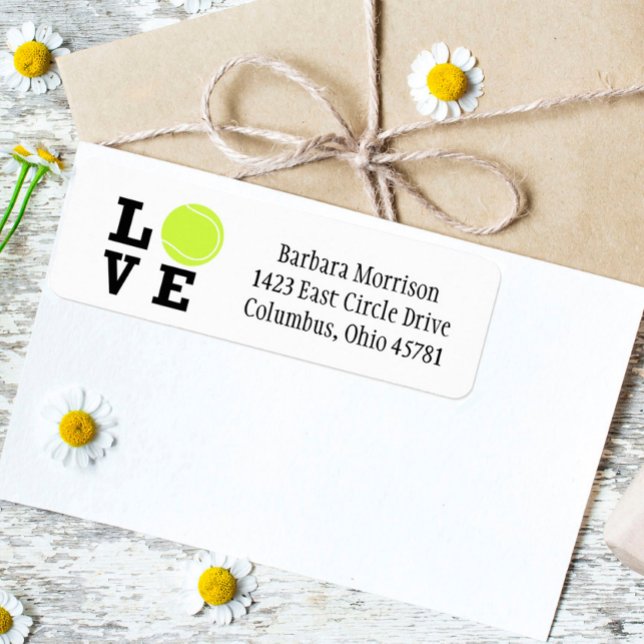 Einzigartiges I-Liebe-Tennis mit Gelbball (Von Creator hochgeladen)