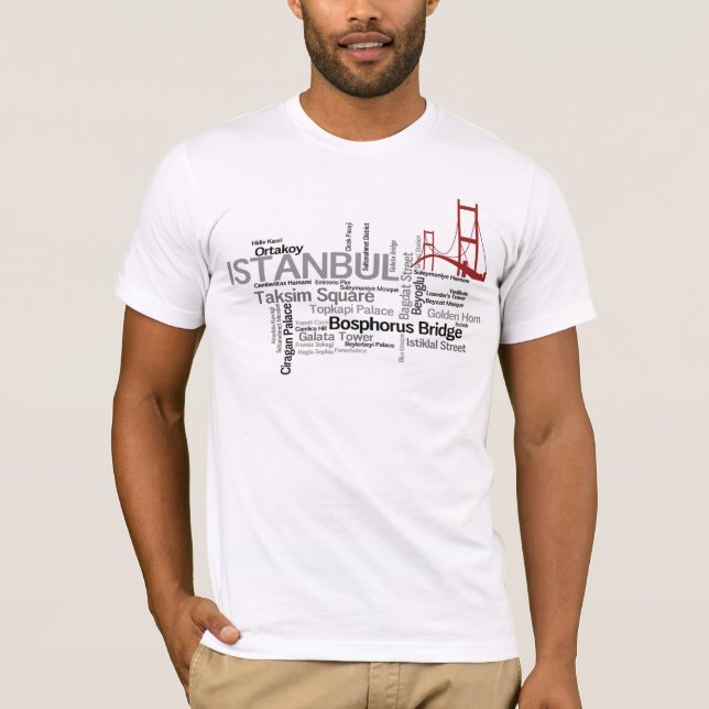 Einzigartiges Istanbul-Shirt T-Shirt (Vorderseite)