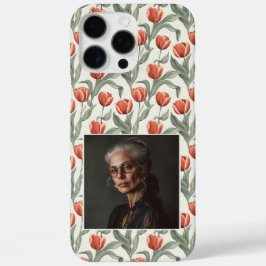 Einzigartiges Jubiläumsgeschenk Tulpe Custom  iPhone 16 Pro Max Hülle