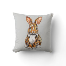 Einzigartiges Kaninchen mit Gepunktetem Leopard