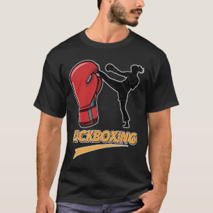 Einzigartiges Kickboxen Boxhandschuh Design T-Shirt
