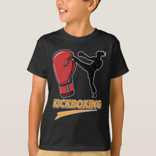 Einzigartiges Kickboxhandschuh-Design T-Shirt