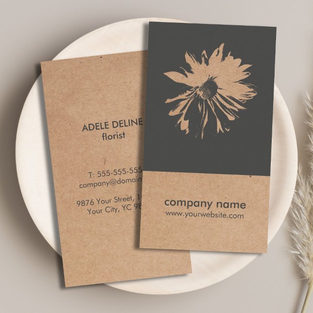 Einzigartiges Kraftpapier (bedruckt) Muster für Bl Visitenkarte (Von Creator hochgeladen)