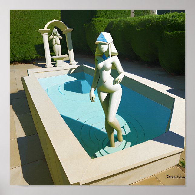 Einzigartiges Kunstdesign Poster (Vorne)