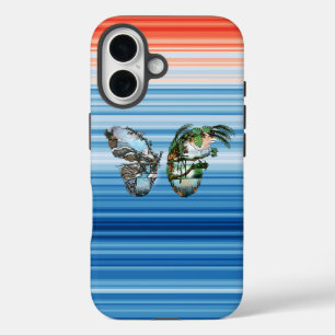 Einzigartiges, künstlerisches Designer-Case-Cover iPhone 16 Hülle