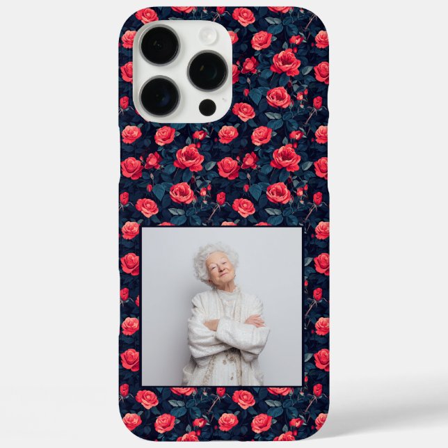 Einzigartiges Lehrergeschenk Rose Custom  Case-Mate iPhone Hülle (Rückseite)