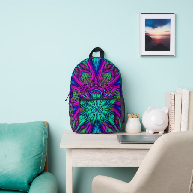 einzigartiges Mandala Design Bedruckter Rucksack (InSitu)