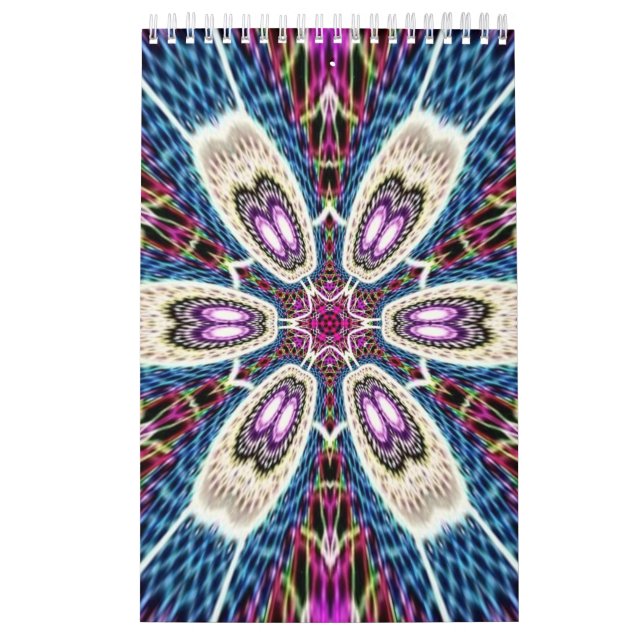 einzigartiges Mandala Design Kalender (Titelbild)