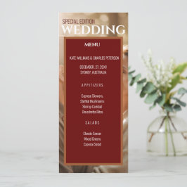 Einzigartiges Menü mit einfachen Zeitschriften Programm