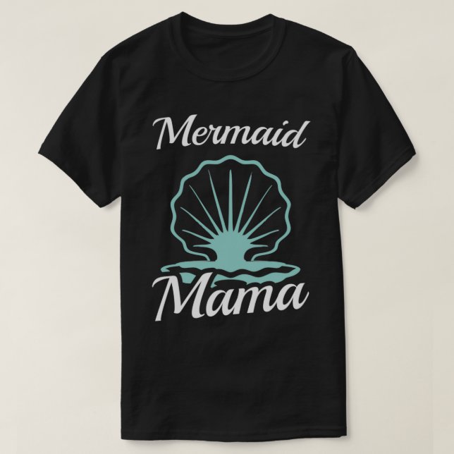 Einzigartiges Mermaid-Shirt - Mutterliebe sagt T-Shirt (Design vorne)