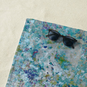 Einzigartiges modernes abstraktes Art Design Strandtuch