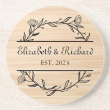 Einzigartiges, modernes, individuelles Ehedatum