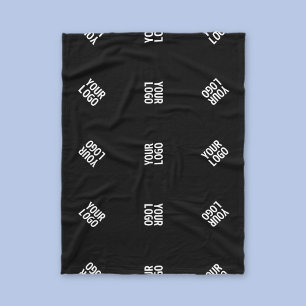 Einzigartiges modernes Logo-Muster-Vorlage Schwa Fleecedecke