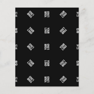 Einzigartiges modernes Logo-Muster-Vorlage   Schwa Flyer