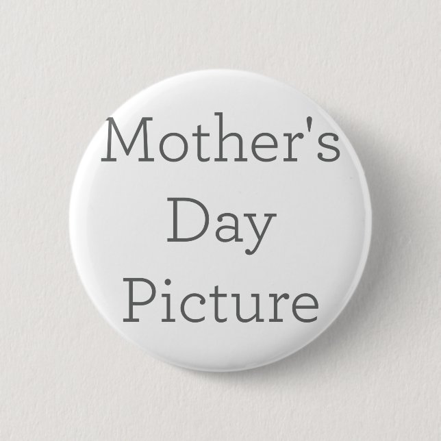 Runder Knopf, Standardgröße, 5,7 Cm (Vorderseite)