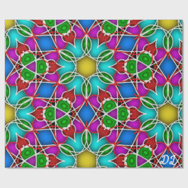 Einzigartiges Muster-Abstraktes Wrapping-Papier Geschenkpapier