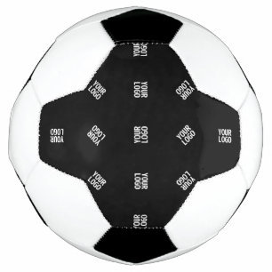 Einzigartiges Muster für moderne Logos Schwarz Fußball