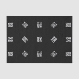 Einzigartiges Muster für moderne Logos | Schwarz Seidenpapier