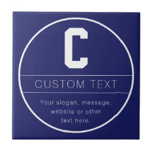 Einzigartiges Namens- und Monogramm-Template | Nav