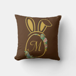 Einzigartiges Ostersonnenmonogramm Kissen