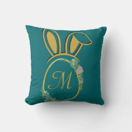 Einzigartiges Ostersonnenmonogramm Kissen