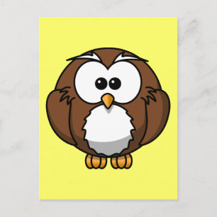 Einzigartiges Owl Postkarte